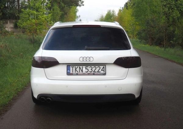 Audi A4 cena 32900 przebieg: 189830, rok produkcji 2009 z Leśna małe 742